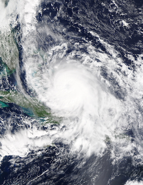 Hurricane Joaquin, 2015, image courtesy of NASA
